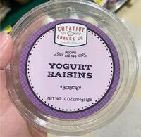 Mängden socker i Yogurt Raisins