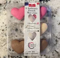 Mängden socker i 6 authentic french macarons