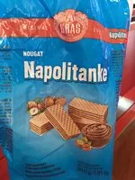 Mängden socker i Koestlin, napolitanke, nougat