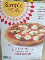 Mängden socker i Pizza Dough Almond Flour Baking Mix