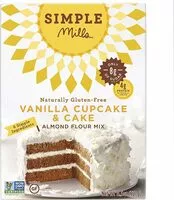 Mängden socker i Vanilla Cupcake & Cake Almond Flour Mix