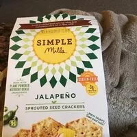 Mängden socker i Jalapeno Sprouted Seed Crackers