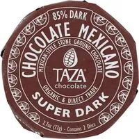 Mängden socker i Super Dark Taza Chocolate