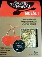 Mängden socker i Muesli