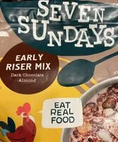 Mängden socker i Early riser mix