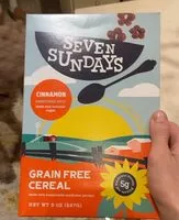 Mängden socker i Cinnamon Grain Free Cereal