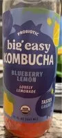 Mängden socker i Blueberry lemon kombucha