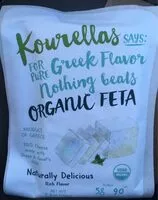 Mängden socker i Kourellas organic feta