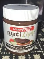 Mängden socker i Sugar-free keto-friendly hazelnut spread and