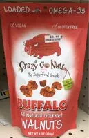 Mängden socker i All-Natural Gourmet Walnuts, Buffalo