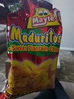 Mängden socker i Sweet plantain chips maduritos dulcesitos