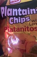 Mängden socker i Plantains chips