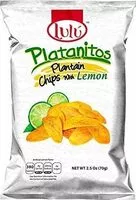 Mängden socker i Lulu lemon plantain chips