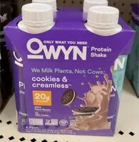 Mängden socker i Cookies & creamless Protein Shake