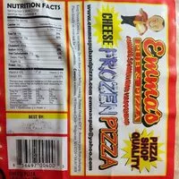 Mängden socker i Cheese Frozen Pizza
