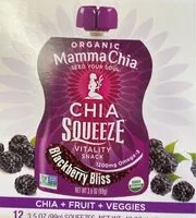 Mängden socker i Chia squeeze