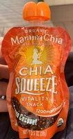 Mängden socker i Squeeze organic vitality snack