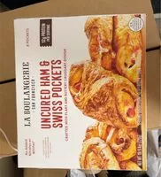 Mängden socker i Uncured ham and awiss pockets