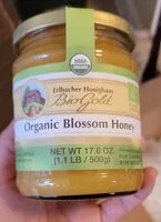 Mängden socker i Organic blossom honey