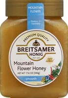 Mängden socker i Creamy mountain flower honey in ounce