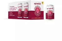 Mängden socker i Unsweetened cranberry raspberry sparkling water, unsweetened cranberry raspberry