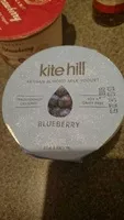 Mängden socker i Kite hill, artisan almond milk yogurt, blueberry