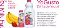 Mängden socker i 2% Lowfat Yogurt