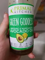 Mängden socker i Green goddess avocado oil dressing & marinade, green goddess