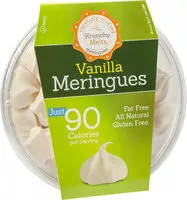 Mängden socker i Meringues, Vanilla