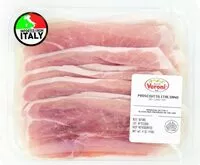 Mängden socker i Prosciutto italiano dry cured ham