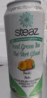 Mängden socker i Organic iced green tea with peach