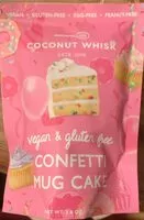 Mängden socker i Vegan & gluten free confetti mug cake