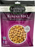 Mängden socker i Saffron road crunchy chickpeas korean bbq
