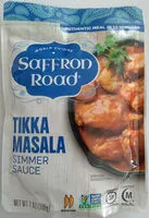 Mängden socker i Tikka Masala Simmer Sauce
