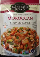 Mängden socker i Simmer sauce, moroccan