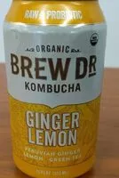 Mängden socker i Ginger Lemon Kombucha
