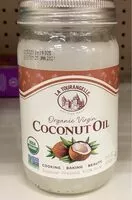 Mängden socker i Organic virgin coconut oil