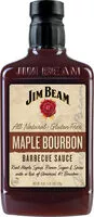 Mängden socker i Jim beam maple bourbon bbq sauce