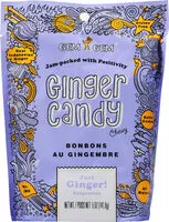 Mängden socker i Chewy Ginger Candy