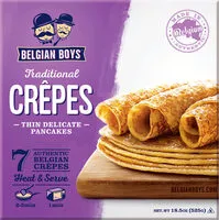 Mängden socker i Belgian Crepes