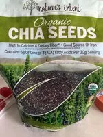 Mängden socker i Organic chia seed