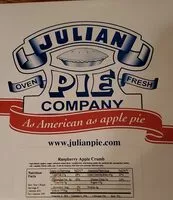 Mängden socker i Julian Raspberry Apple Crumb Pie