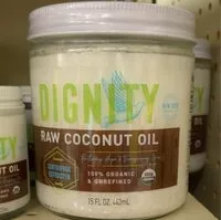 Mängden socker i Dignity coconut oil raw organic unrefined