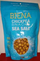 Mängden socker i Sea salt chickpea snacks