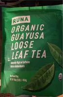 Mängden socker i Organic Guayusa loose leaf tea