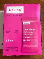 Mängden socker i Protein bar, mixed berry