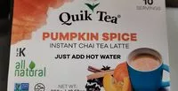Mängden socker i Pumpkin Spice Chai Latte tea
