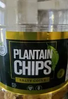 Mängden socker i Plantain Chips - Salty Coins