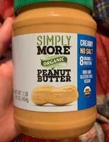 Mängden socker i Simply more organic peanut butter