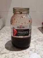 Mängden socker i Confiture de fraises